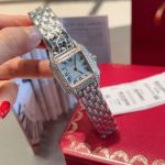 Luxath Cartier 27*37MM Swiss Quartz Movement Steel Case Watch